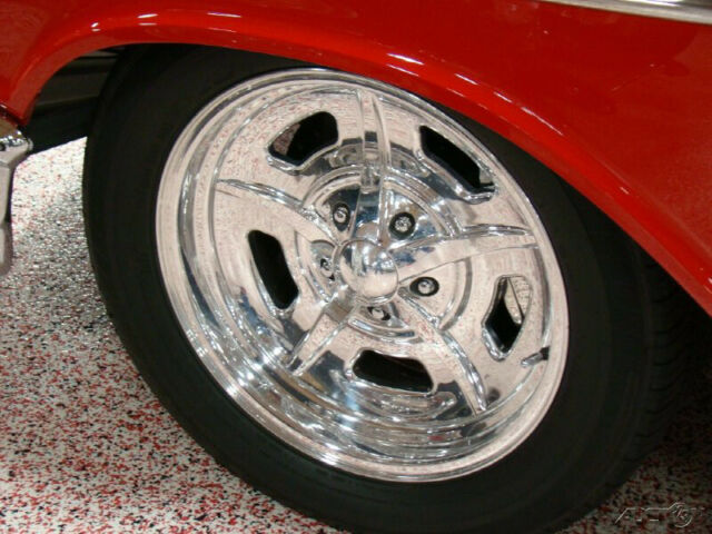 1957 Red Chevrolet Bel Air/150/210