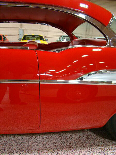 1957 Red Chevrolet Bel Air/150/210