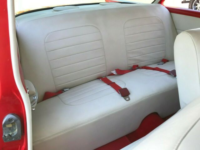 1957 Red Chevrolet Bel Air/150/210 Coupe