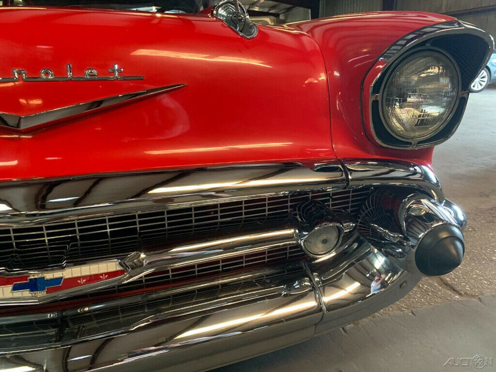 1957 Red Chevrolet 210