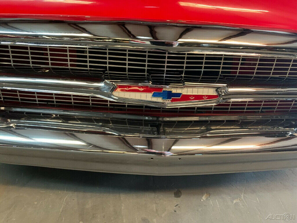 1957 Red Chevrolet 210