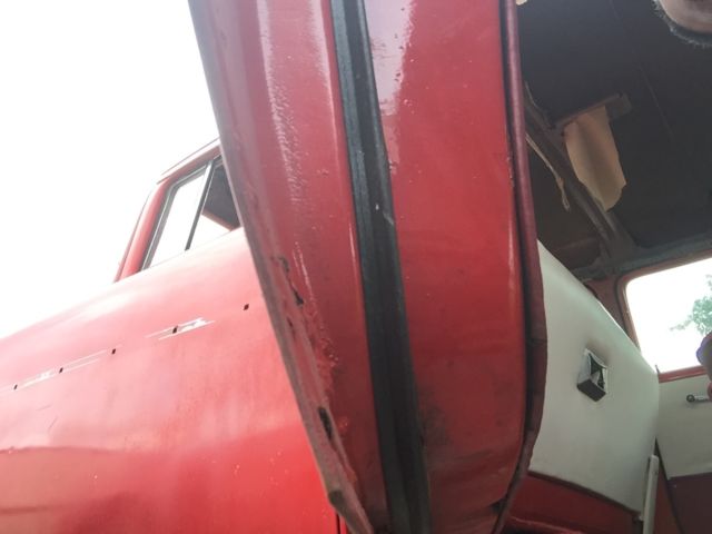 1957 Red Chevrolet Bel Air/150/210 Wagon