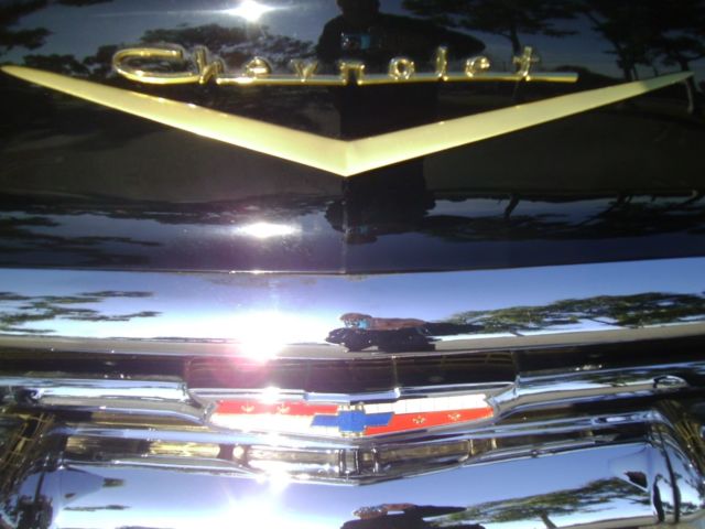 1957 Black Chevrolet Bel Air/150/210 Coupe