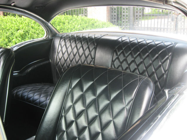 1957 White Chevrolet Bel Air/150/210 Coupe