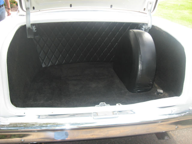 1957 White Chevrolet Bel Air/150/210 Coupe