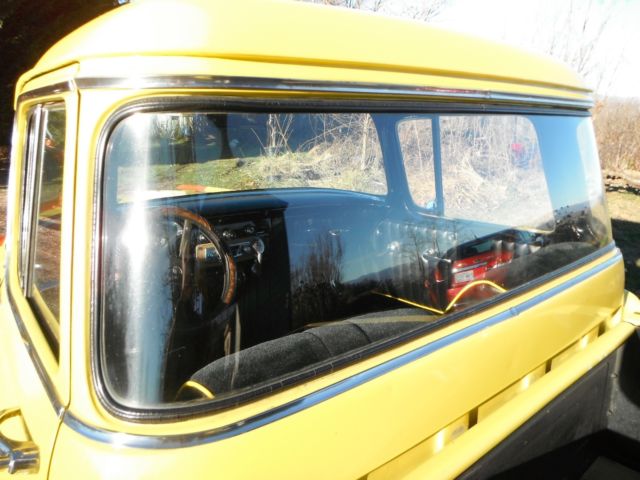 1957 Yellow Chevrolet Other Pickups Standard Cab Pickup