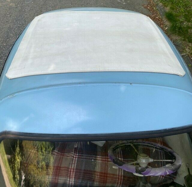 1957 Blue BMW Isetta Coupe
