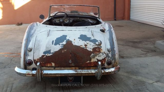 1957 White Austin-Healey 100-6