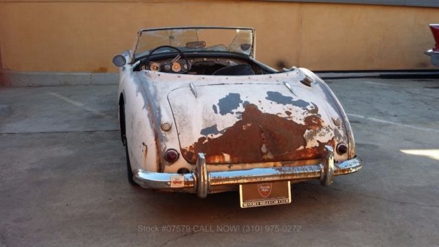 1957 White Austin-Healey 100-6