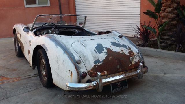 1957 White Austin-Healey 100-6