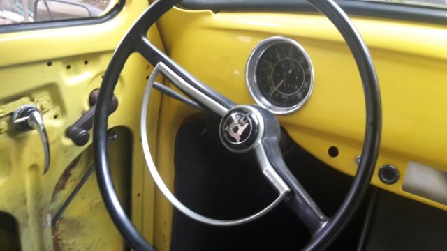 1957 yellow Volkswagen Beetle - Classic Coupe