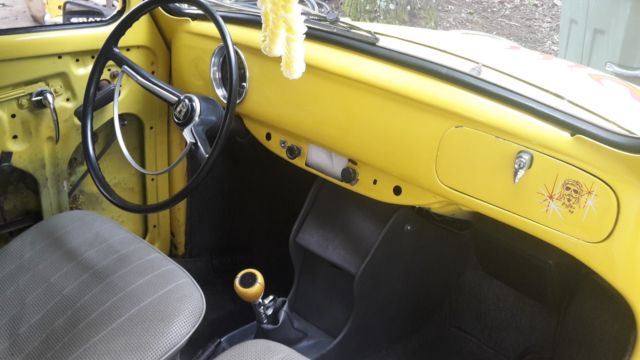 1957 yellow Volkswagen Beetle - Classic Coupe
