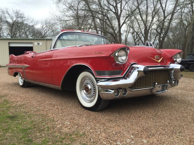 1957 Teal Cadillac DeVille Coupe
