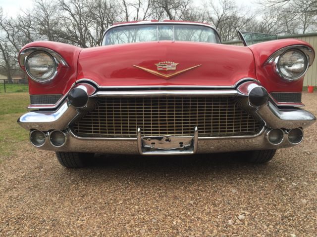 1957 Teal Cadillac DeVille Coupe