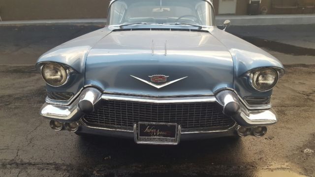 1957 Blue Cadillac Coupe Series 62 Coupe