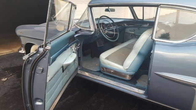 1957 Blue Cadillac Coupe Series 62 Coupe