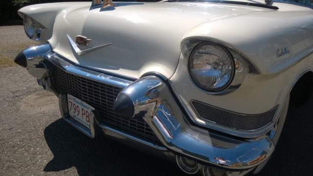 1957 White Cadillac Other Coupe
