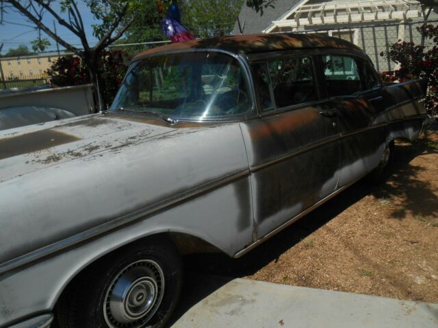 1957 Gray Chevrolet Bel Air/150/210 Sedan