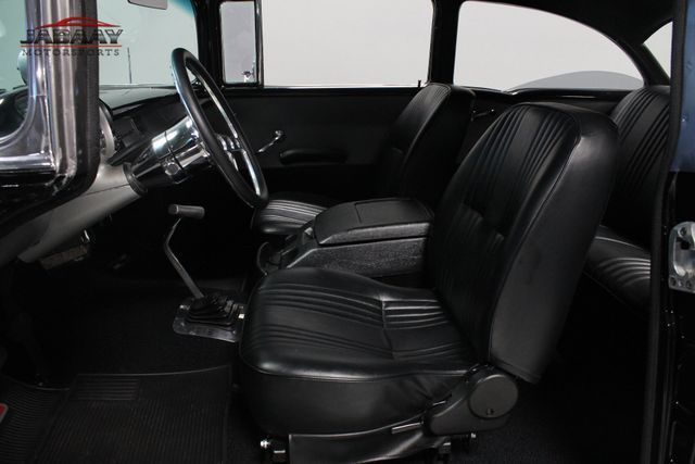 1957 Black Chevrolet Bel Air/150/210 Coupe