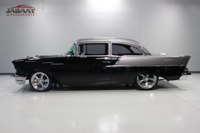 1957 Black Chevrolet Bel Air/150/210 Coupe