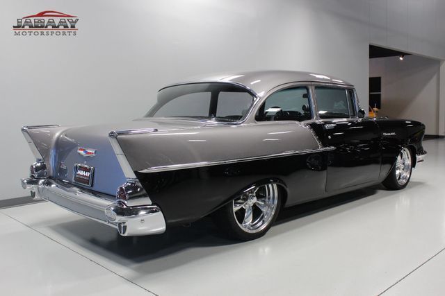 1957 Black Chevrolet Bel Air/150/210 Coupe