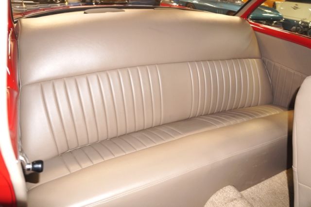 1957 Red Chevrolet Bel Air/150/210 Sedan