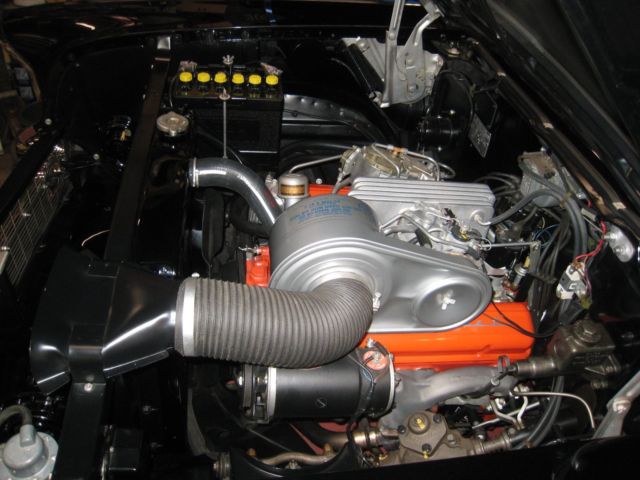 1957 Black Chevrolet Bel Air/150/210