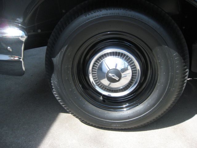 1957 Black Chevrolet Bel Air/150/210