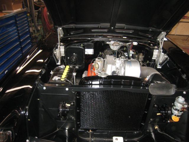 1957 Black Chevrolet Bel Air/150/210