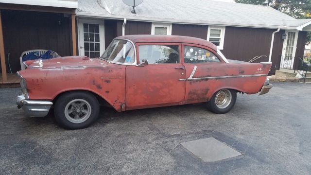 1957 Brown Chevrolet Bel Air/150/210