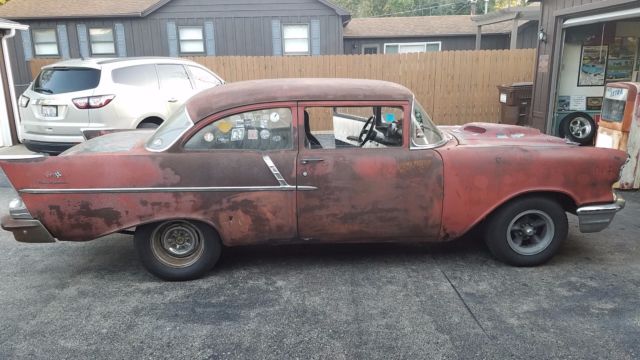 1957 Brown Chevrolet Bel Air/150/210