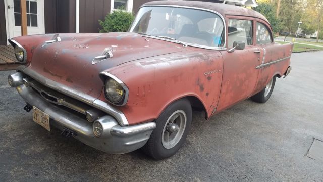 1957 Brown Chevrolet Bel Air/150/210