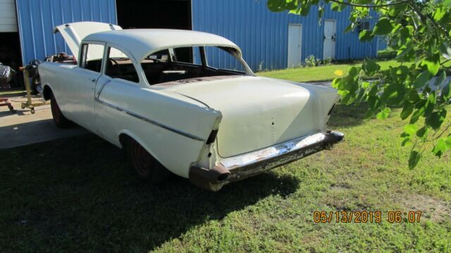 1957 Black Chevrolet Bel Air/150/210 150