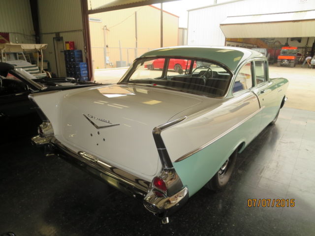 1957 Surf Green / Ivory Chevrolet Bel Air/150/210