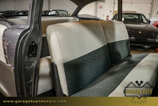 1957 Silver Chevrolet Bel Air/150/210 Coupe