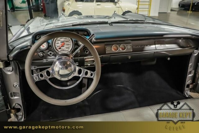 1957 Silver Chevrolet Bel Air/150/210 Coupe