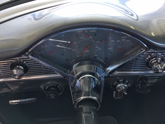 1957 Gray Chevrolet Bel Air/150/210 Sedan