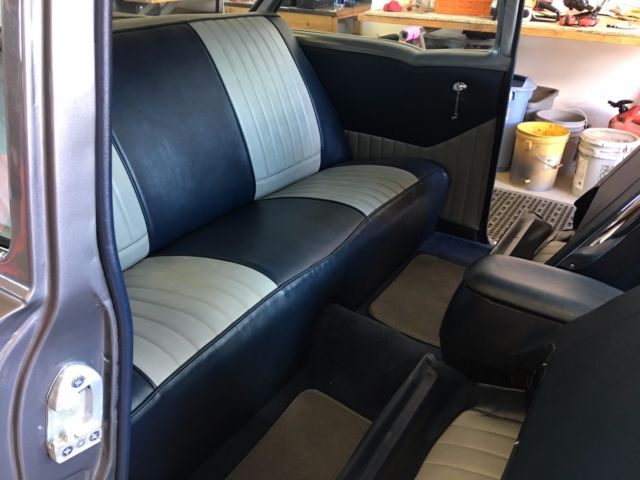 1957 Gray Chevrolet Bel Air/150/210 Sedan