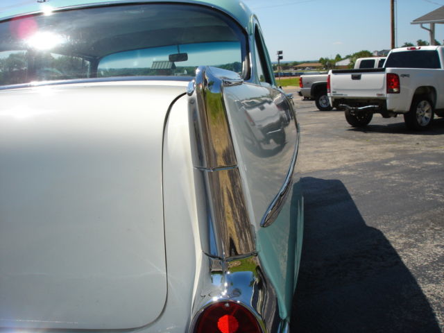 1957 Blue Chevrolet Bel Air/150/210