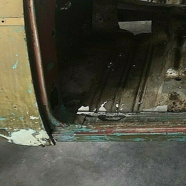 1957 Gold/Maroon Chevrolet Bel Air/150/210 2 Door Hard Top