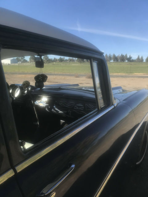 1957 Blue Chevrolet Bel Air/150/210 Sedan