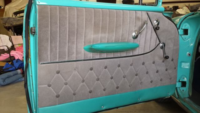 1957 BLUE/WHITE Chevrolet Bel Air/150/210 Coupe