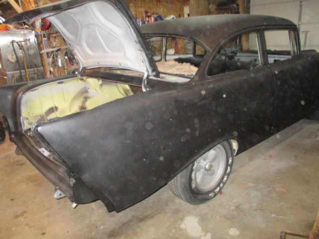 1957 Black Chevrolet 210 sedan sedan
