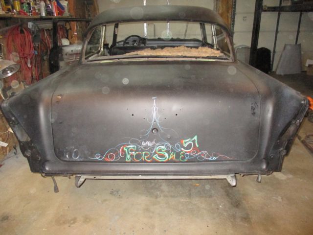 1957 Black Chevrolet 210 sedan sedan