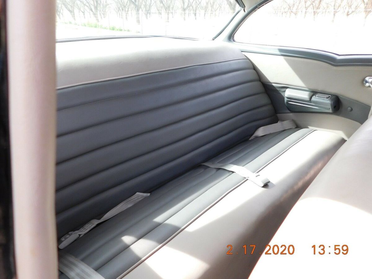 1957 Black Chevrolet Bel Air/150/210 Sedan