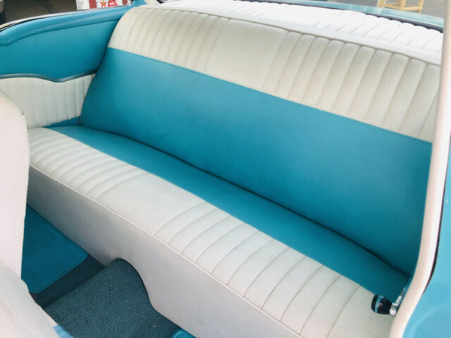 1957 Blue Chevrolet Bel Air/150/210 --