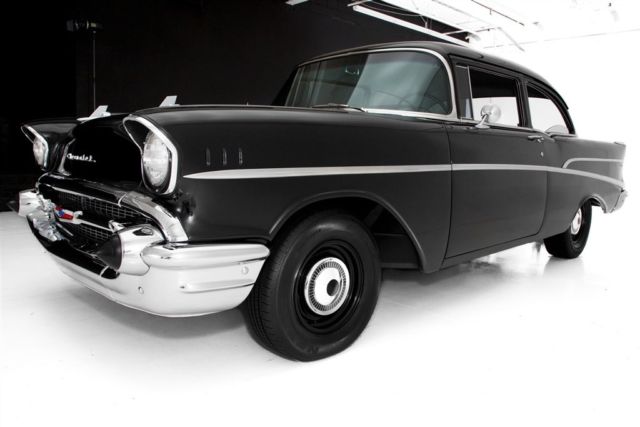 1957 Black Chevrolet 210 Sedan