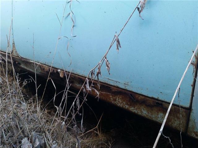 1957 Blue Chevrolet Bel Air/150/210 --