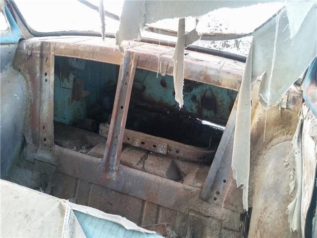 1957 Blue Chevrolet Bel Air/150/210 --