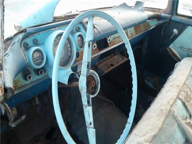1957 Blue Chevrolet Bel Air/150/210 --